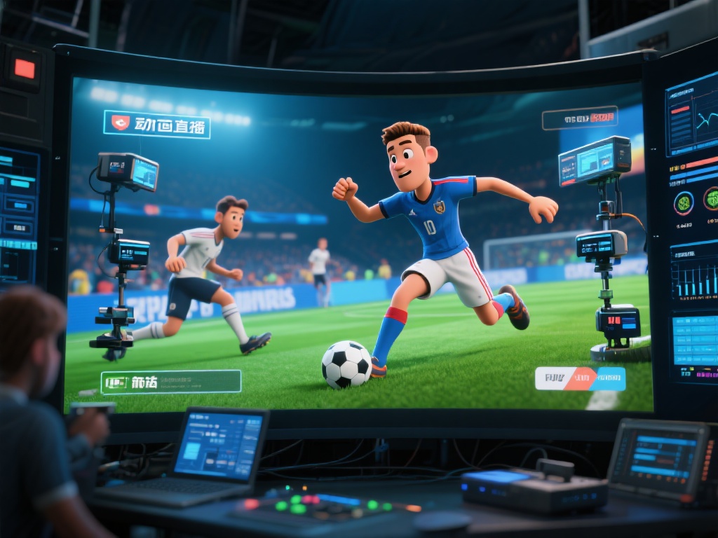 动画直播的实现离不开强大的技术支持。实时数据采集与