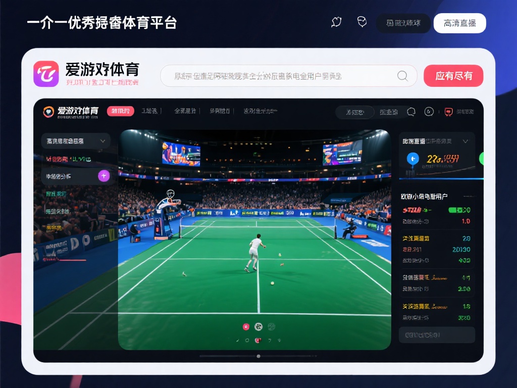 一个优秀的体育平台，离不开对赛事的全面覆盖。爱游戏