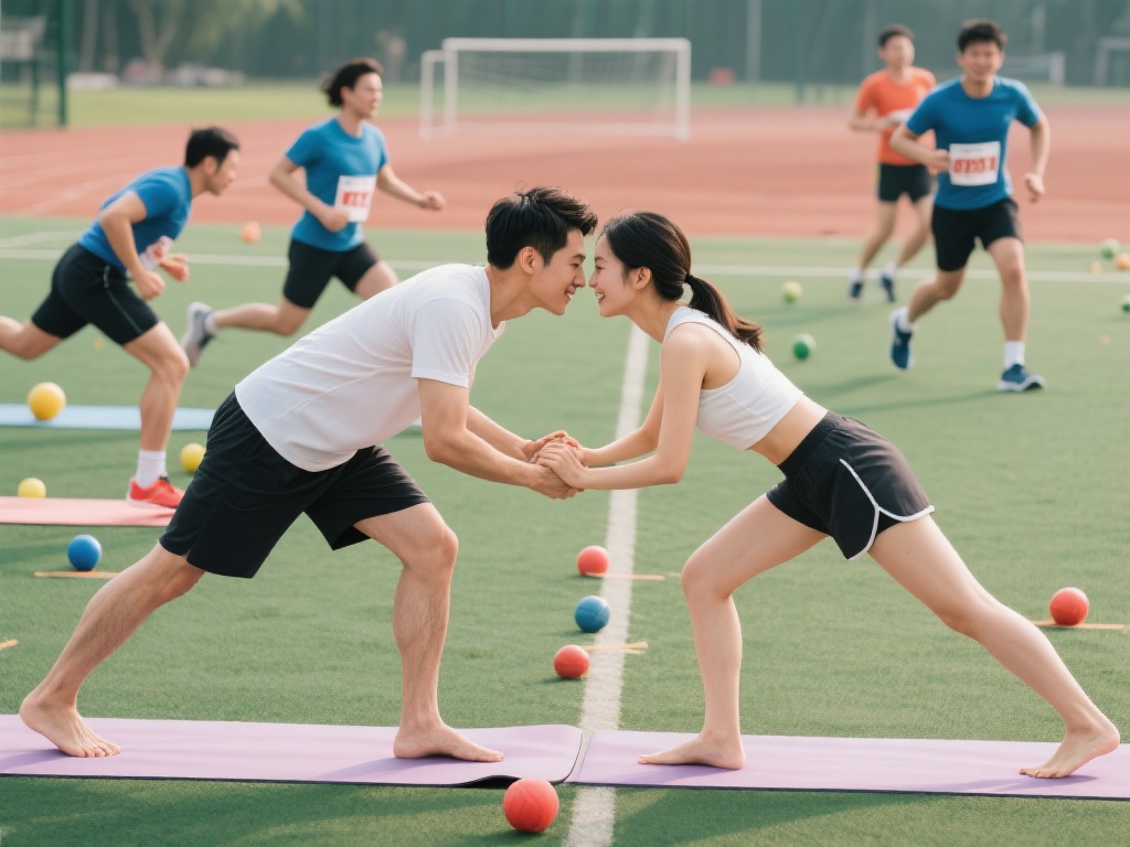 体育游戏之所以与爱相关，是因为它们往往需要团队合作